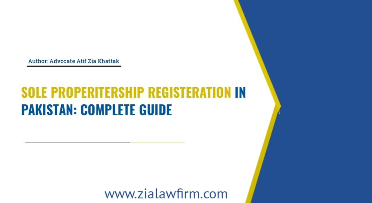Sole Proprietorship Registration in Pakistan - FBR NTN Guide for Freelancers and Small Business Owners in Peshawar KPK Islamabad